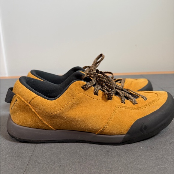 🧗‍♂️ Black Diamond Prime Approach Shoes Suede Amber Men's 8.5 Women's 10 - Picture 6 of 9